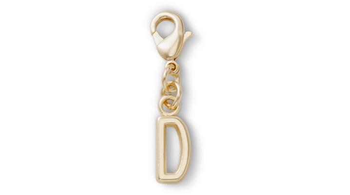 

Gold Letter D Charm