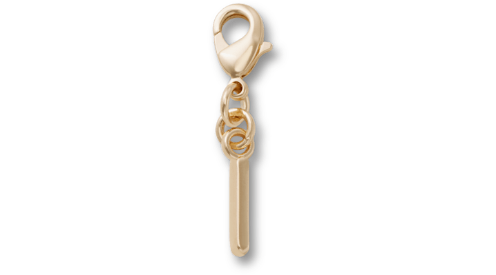 

Gold Letter I Charm