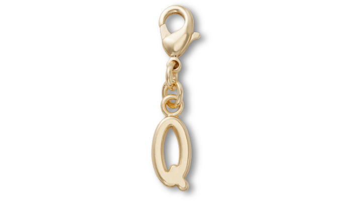 

Gold Letter Q Charm