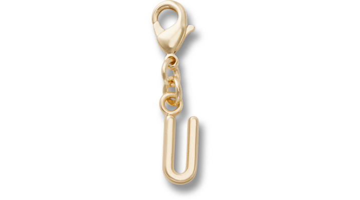 

Gold Letter U Charm