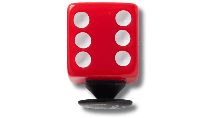 Jibbitz Red Dice