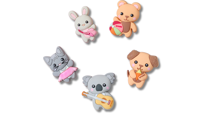 Crocs Cutie Animal Friends Jibbitz 5-Pack