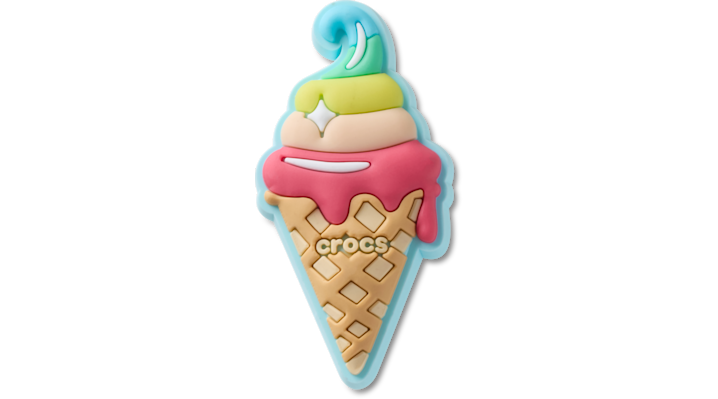 Jibbitz Waffle Ice Cream Cone