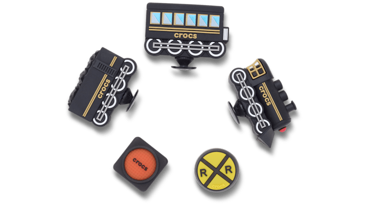 3D Lights Up Train 5 Pack