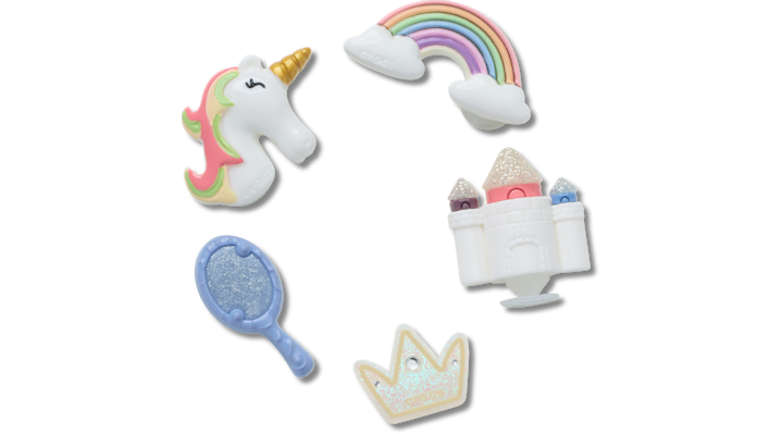 Crocs Jibbitz Pretty Princess Charms 5-Pack from Finish Line - Multi