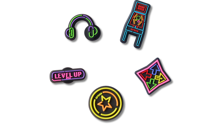 Crocs Level Up Gamer Jibbitz 5-Pack