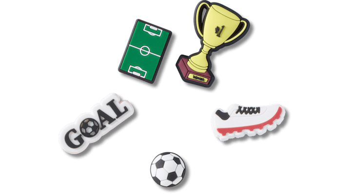 Crocs Soccer Star Jibbitz 5-Pack