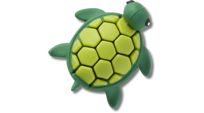 Jibbitz 3d Uv Changing Turtle In Animal Print
