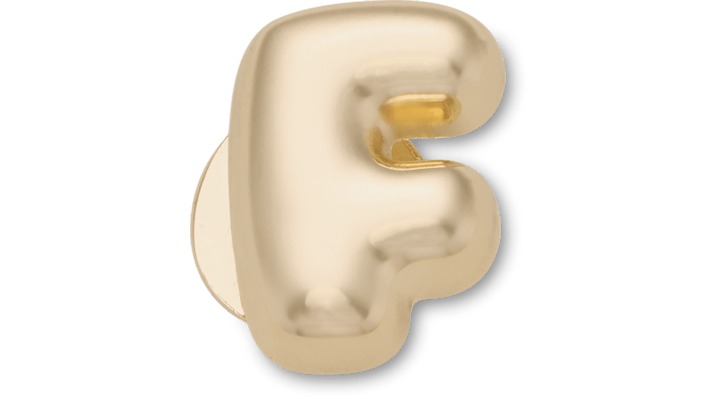 

Gold Bubble Letter F