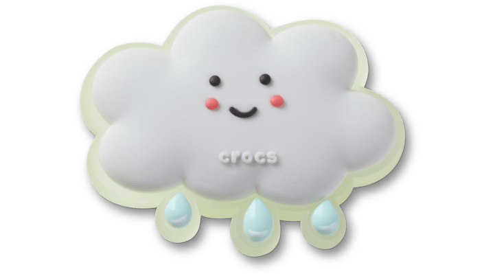 Jibbitz Rain Cloud Friend