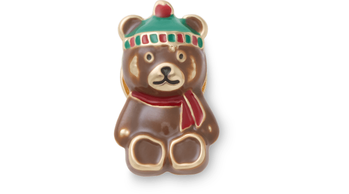 Jibbitz Nostalgic Holiday Teddy Bear