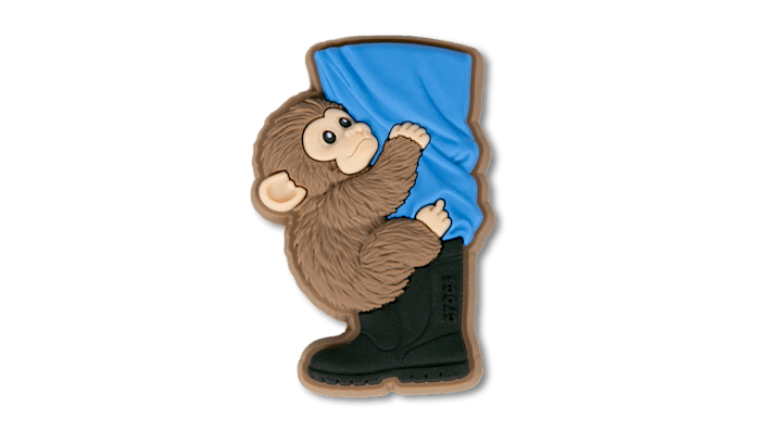 Jibbitz Punch The Monkey & Zookeeper