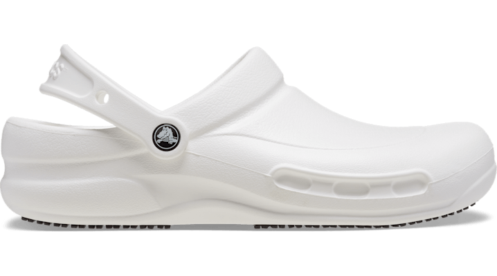 Crocs White Bistro Clogs - 10075-100
