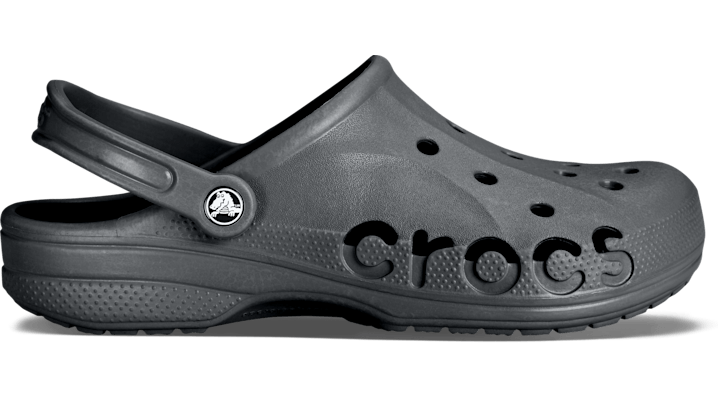 Crocs Baya Clog Outdoor Beach Sports Unisex Sandals In Graphite