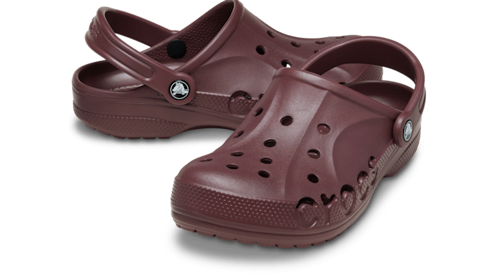 Crocs | Unisex | Baya | Clogs | Burgundy | - 10126-605