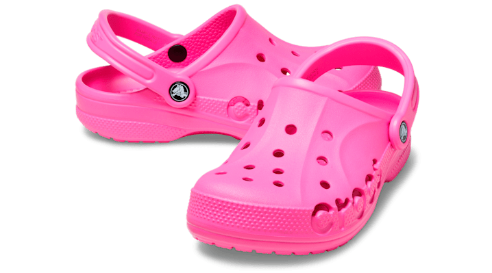 Crocs Baya Klompen Unisex Electric Pink - 10126-6QQ