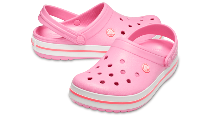 ＜クロックス公式＞ ★20%OFF！クロッグ CROCBAND™ CLOG メンズ、レディース ピンク 22cm クロックバンド クロッグ 20%OFF セール アウトレット