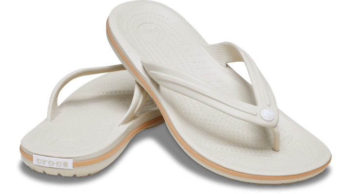 Crocs Crocband™ Flips Unisex Bone - 11033-2Y2