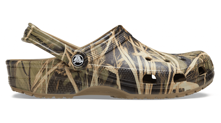 Shop Crocs Classic Realtree® V2 In Khaki