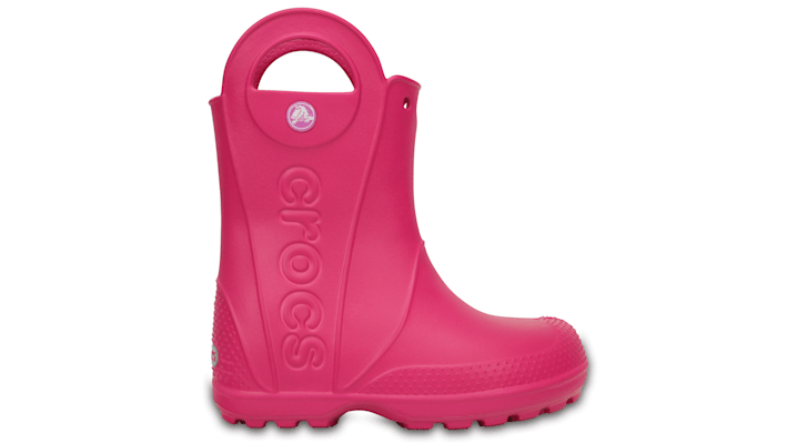 Crocs Handle It Rain Boot Boots Kids Candy Pink J3