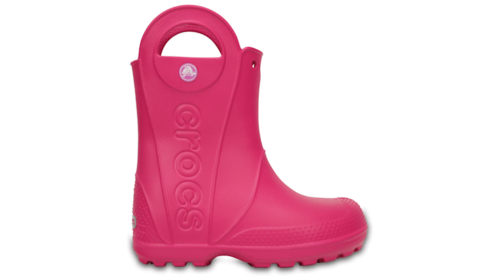 Crocs Handle It Rain Boot Laarzen Kinder Candy Pink 34