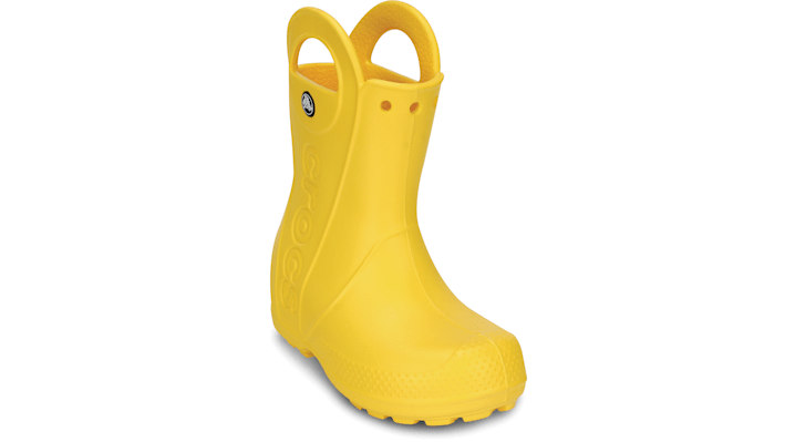 Great Crocs Toddler Kids Handle It Rain BOOTS Yellow C9 / Size 9 for sale  online | eBay