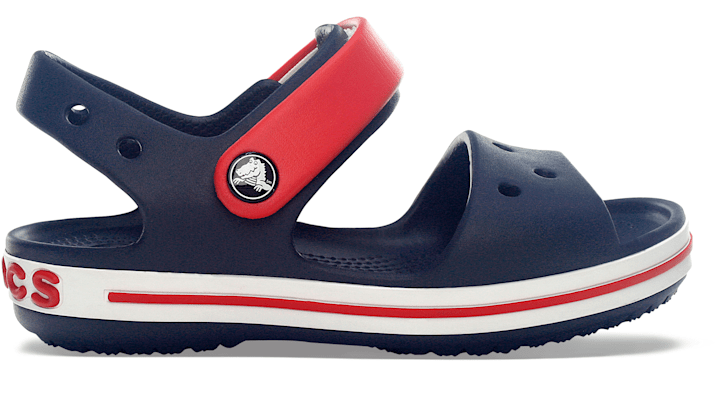 Crocs Crocband™ Sandalen Kinder Navy-Red 19