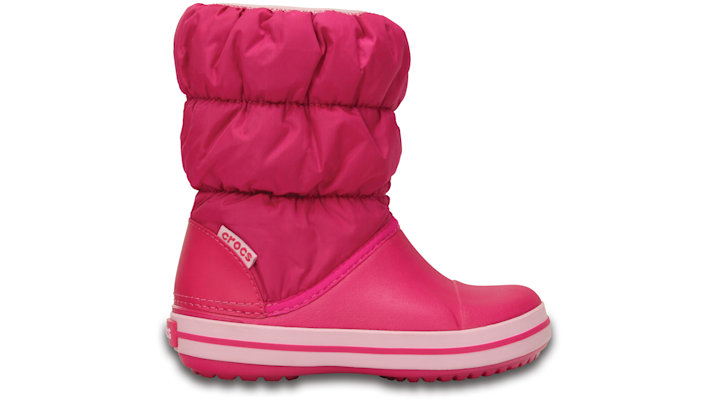 Crocs Winter Puff Boot Laarzen Kinder Candy Pink 34