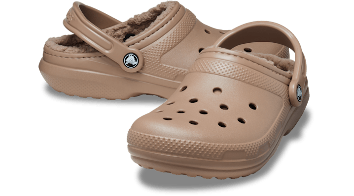 Crocs | Unisex | Classic Lined | Clogs | Latte | - 203591-2Q9