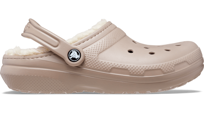 Crocs Classic Lined Klompen Unisex Mushroom-Bone 45