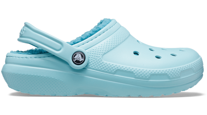 Crocs Classic Lined Clog In Pure Water
