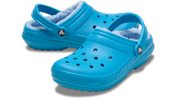 Crocs | Unisex | Classic Lined | Clogs | Marina | - 203591-4WG