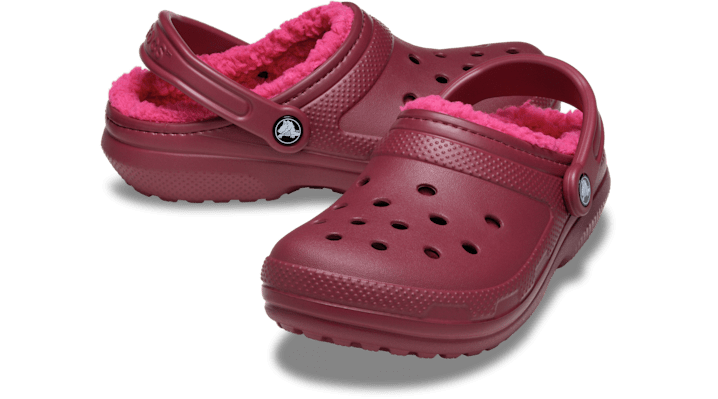 Crocs unisex Classic Lined Clogs Beetroot - 203591-6XH