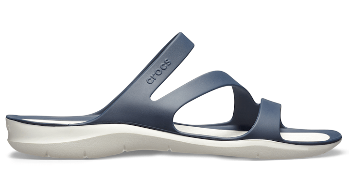 Crocs Women's Swiftwater™ Sandal In Navy/white