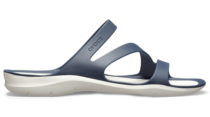 Crocs Swiftwater™ Sandalen Damen Navy-White 39