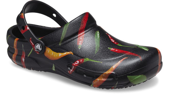Bistro graphic clog shop