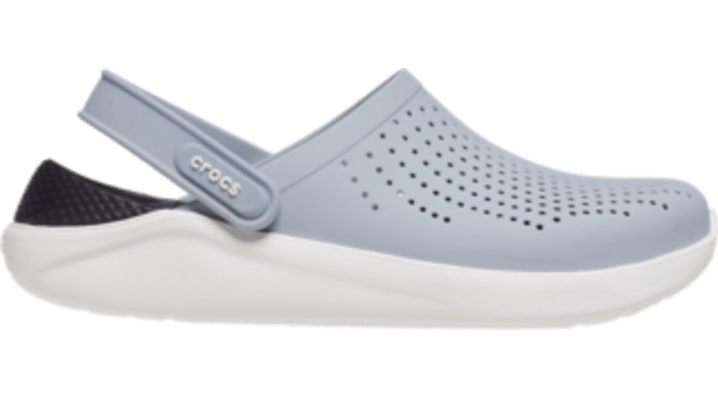crocs literide black and grey