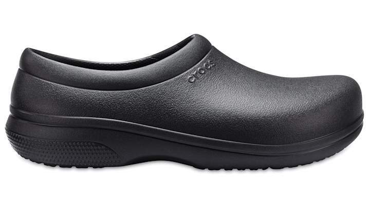 Crocs On-the-clock Work Slip-on In Black