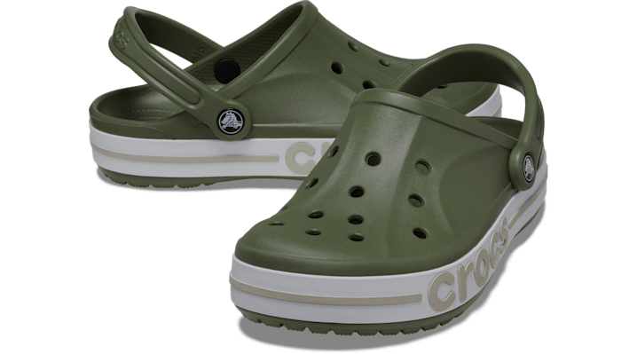Crocs Bayaband Clogs Unisex Army Green / Cobblestone - 205089-3TQ