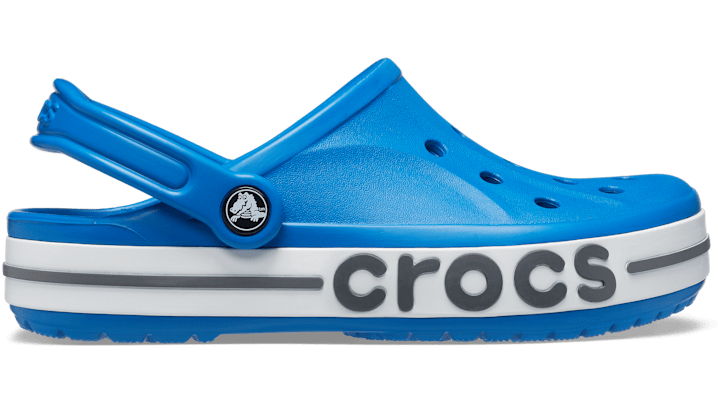 Crocs Bayaband Klompen Unisex Bright Cobalt-Slate Grey 38