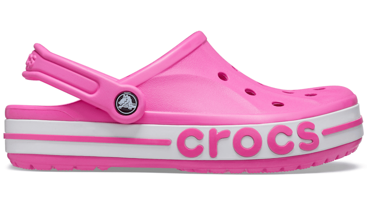 Crocs Bayaband Clog In Electric Pink