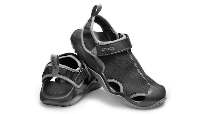  ★50%OFF！サンダル MEN'S SWIFTWATER™ MESH DECK SANDAL メンズ、男性用 ブラック/黒 27cm スウィフトウォーター メッシュ デック サンダル メン 50%OFF セール アウトレット