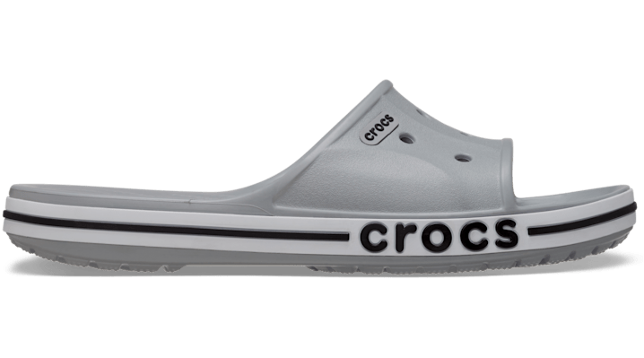 Crocs Bayaband Slides Unisex Light Grey 43