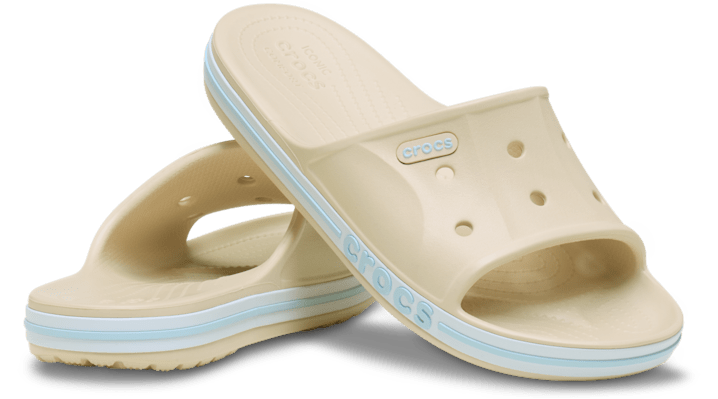 Crocs | Unisex | Bayaband | Slides | Winter White / Multi | - 205392-1LI