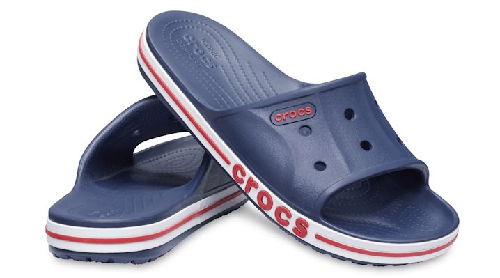 Crocs unisex Bayaband Slides Navy / Pepper - 205392-4CC