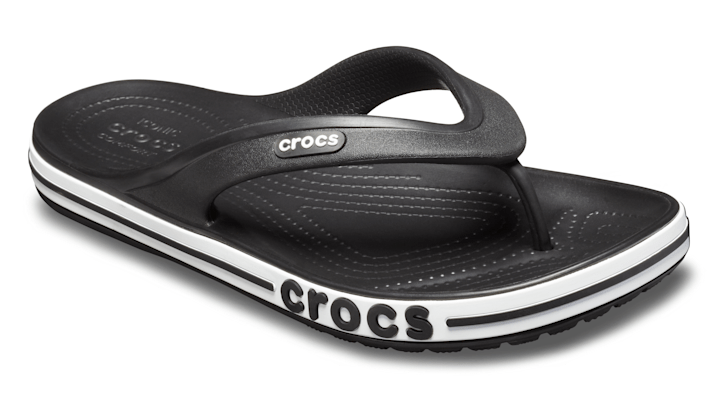 Crocs Men's and Women's Sandals - Bayaband Flip Flops, Waterproof Shower Shoes