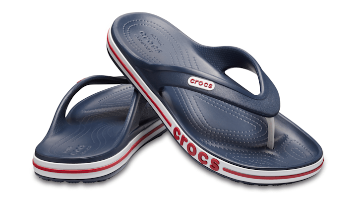 Crocs Bayaband Flips Unisex Navy / Pepper - 205393-4CC