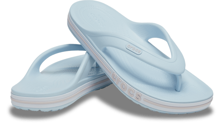 Crocs | Unisex | Bayaband | Flips | Mineral Blue / Multi | - 205393-4KV