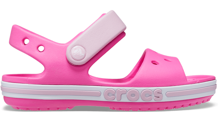 Crocs Bayaband Sandalen Kinder Electric Pink 34