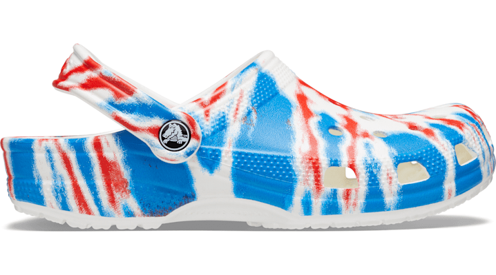 

Classic Tie-Dye Graphic Clog